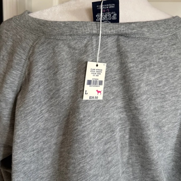 NWT Victoria’s Secret Pink Y2K Grey Sweatshirt and Joggers SET
size Large - Picture 6 of 12